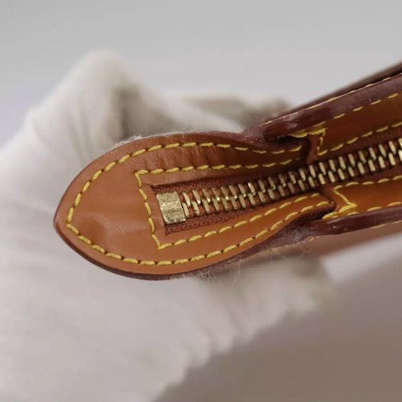 LOUIS VUITTON Epi Pochette Homme Clutch Bag Zipangu Gold M52528 LV Auth th5570 - Picture 9 of 14